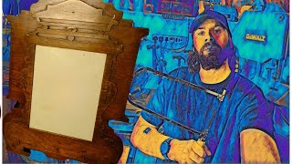 I try to copy my grandads old picture frame (no music, ASMR)