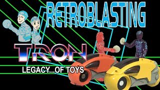 TRON Vintage Toy Review - Tomy 1982 Neca 2002 Action Figures