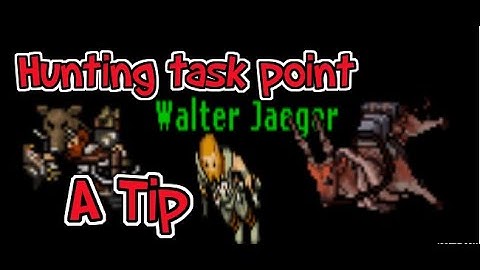 Hunting Task points - A small Tip