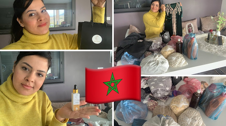 les cadeaux que j'ai reçu du Maroc 🎁🇲🇦 الهدايا التي تلقيتها من المغرب 🥰