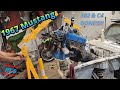 Ripping the Engine & Trans Out of a 1967 Mustang | Classic Rebuild Project
