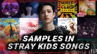 Samples/Interpolations in Stray Kids & 3RACHA Songs