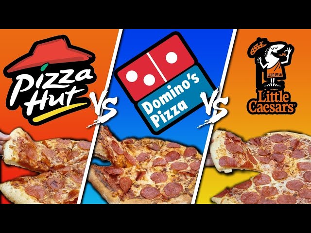 When Pizza Hut, Little Caesars, and Domino's Went to War