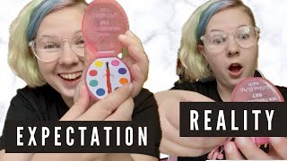 Tiny Watercolor Set Review: Success and Disaster in 30 Seconds | Action Spirit Comics