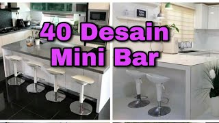40 Desain Mini Bar || Modern mini bar || counter top design