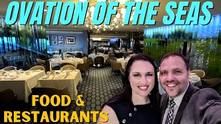 Royal Caribbean Ovation of the Seas Free Food & Restaurants Review