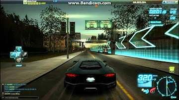 NFS World - Campus Interchange Circuit 4:22:01 without Powerups