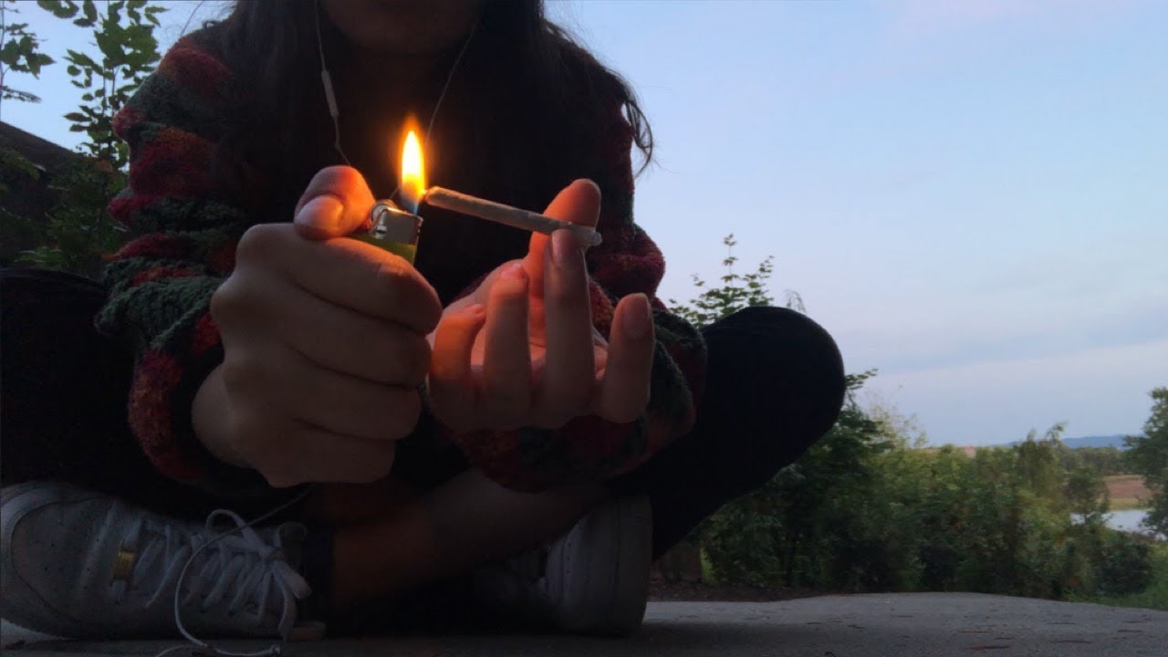 Lofi Smoke & chill with me outside YouTube