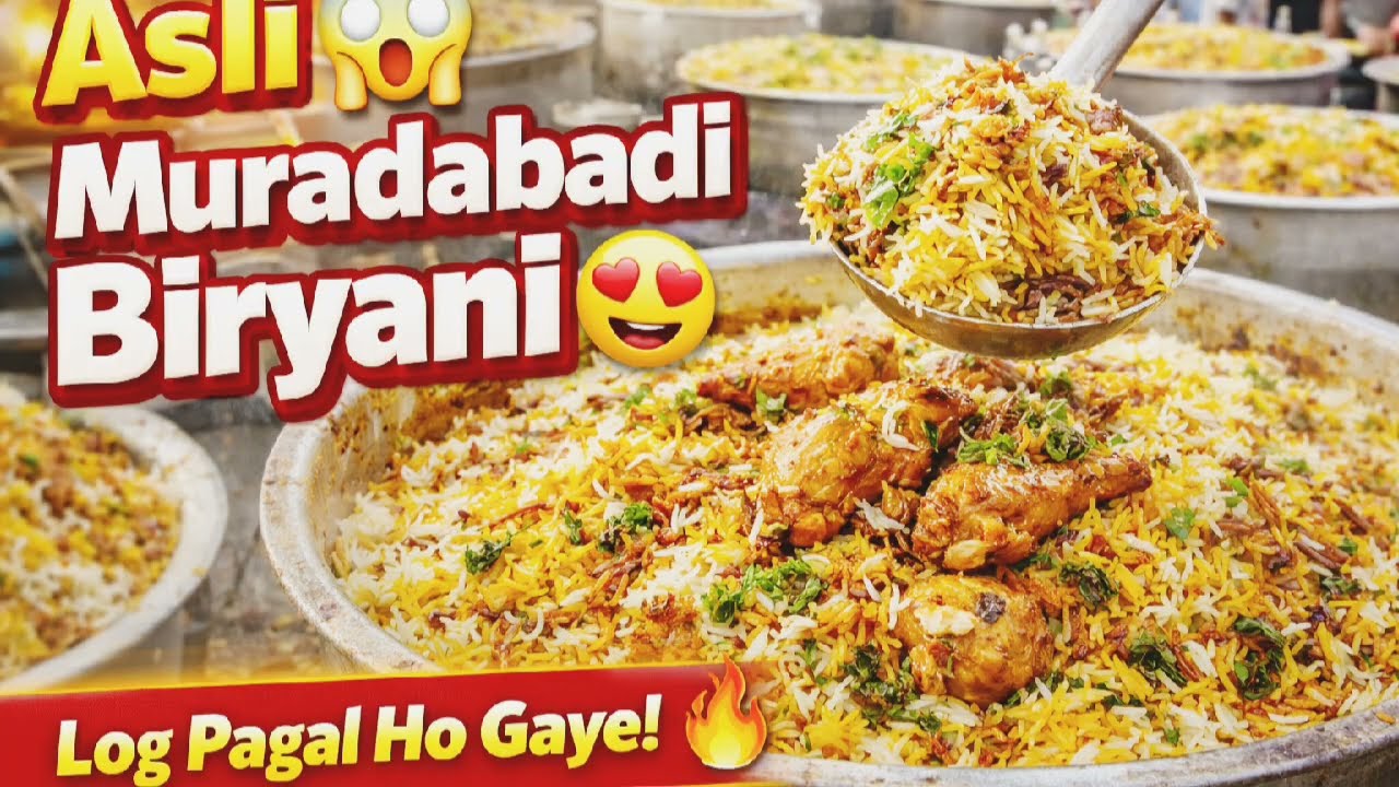 Asli Muradabadi Biryani | Log Pagal Ho Gaye! #muradabadibiryani #biryani   #logvideo #viralvideo 