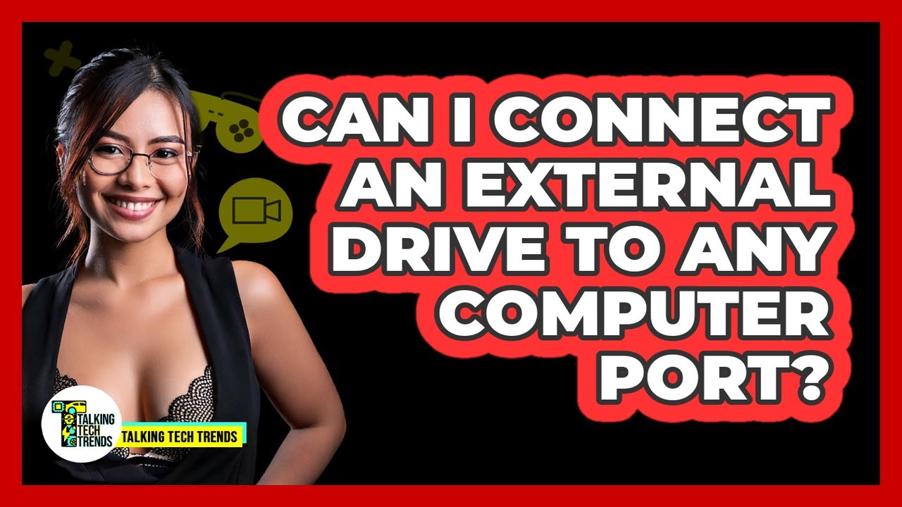 Can I Connect An External Drive To Any Computer Port?