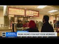 California fast food workers set to get big boost in pay