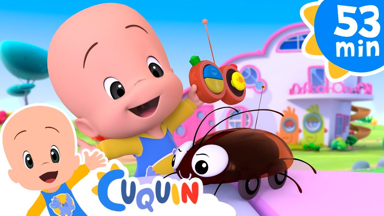 La cucaracha y más canciones infantiles con Cleo y Cuquin | Familia Telerin