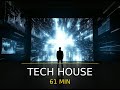 Late Night Coding — 61 Minutes Tech House | No Ads