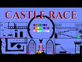 24 Marble Race EP. 17: Castle Race (by Algodoo)