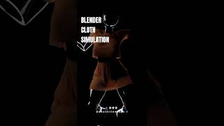 Cloth situation in blender is easy... until avatar starts dancing.  #b3d #blender #blender3d