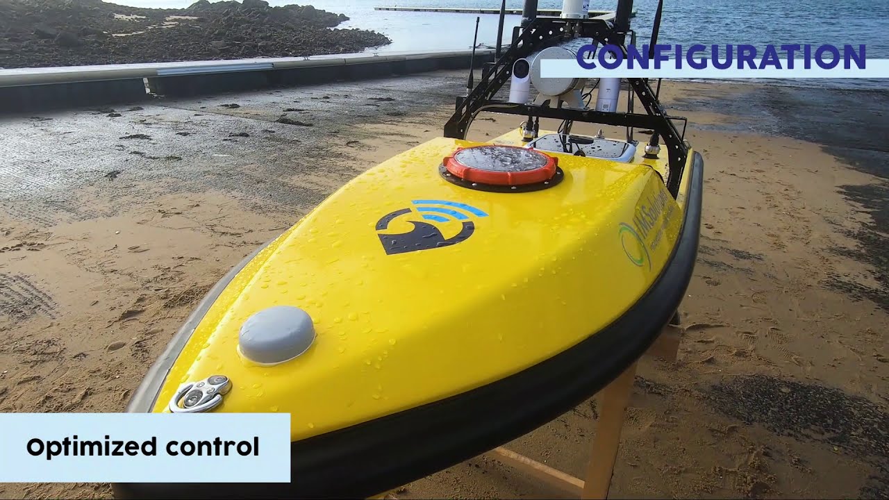 Automate your bathymetric surveys - Bathymetric USV 1800