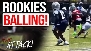 Rookies BALLING OUT During Day 3 of Dallas Cowboys Training Camp! These Highlights Are INSANE!