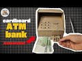 How to Make a Cardboard ATM Bank at Home