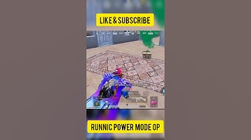 ⚡Perfect use of runic power mode | 1v3 status | #shorts #pubgmobile