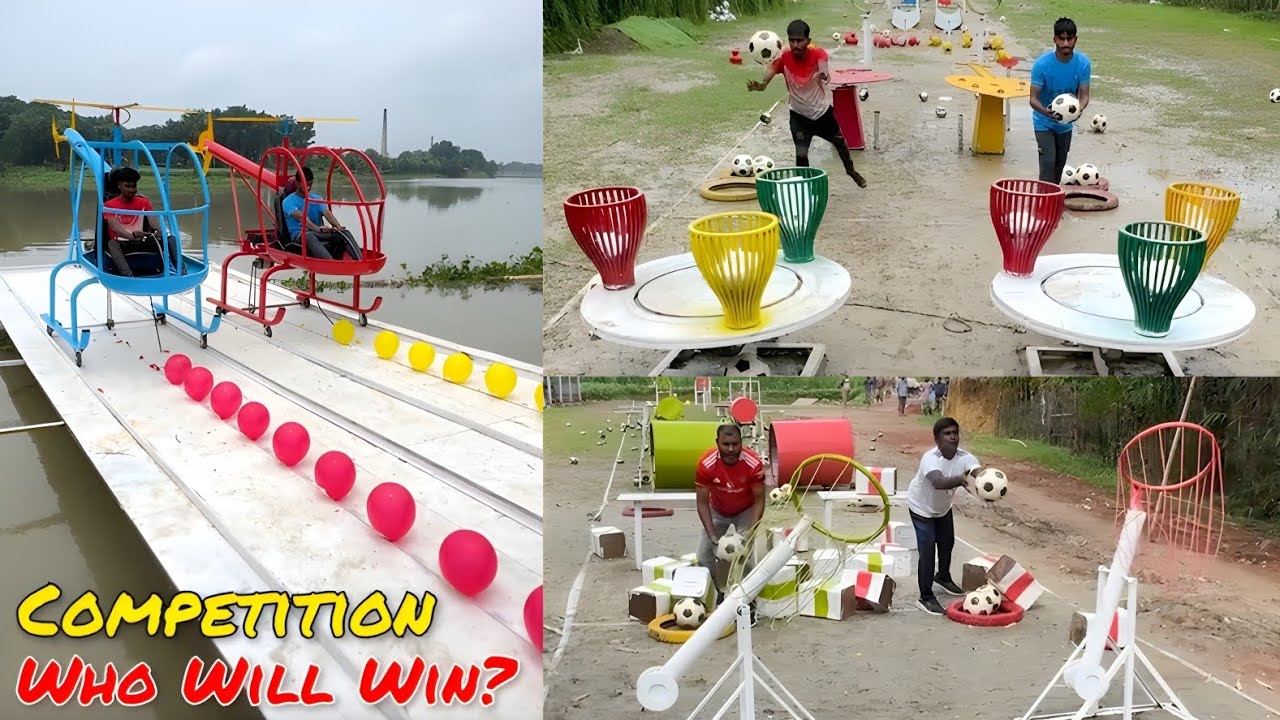 Balloon Burst Football Championship – Let’s Find The Winner 🤔 | Compitition 🔥/ Sahil Challenge 