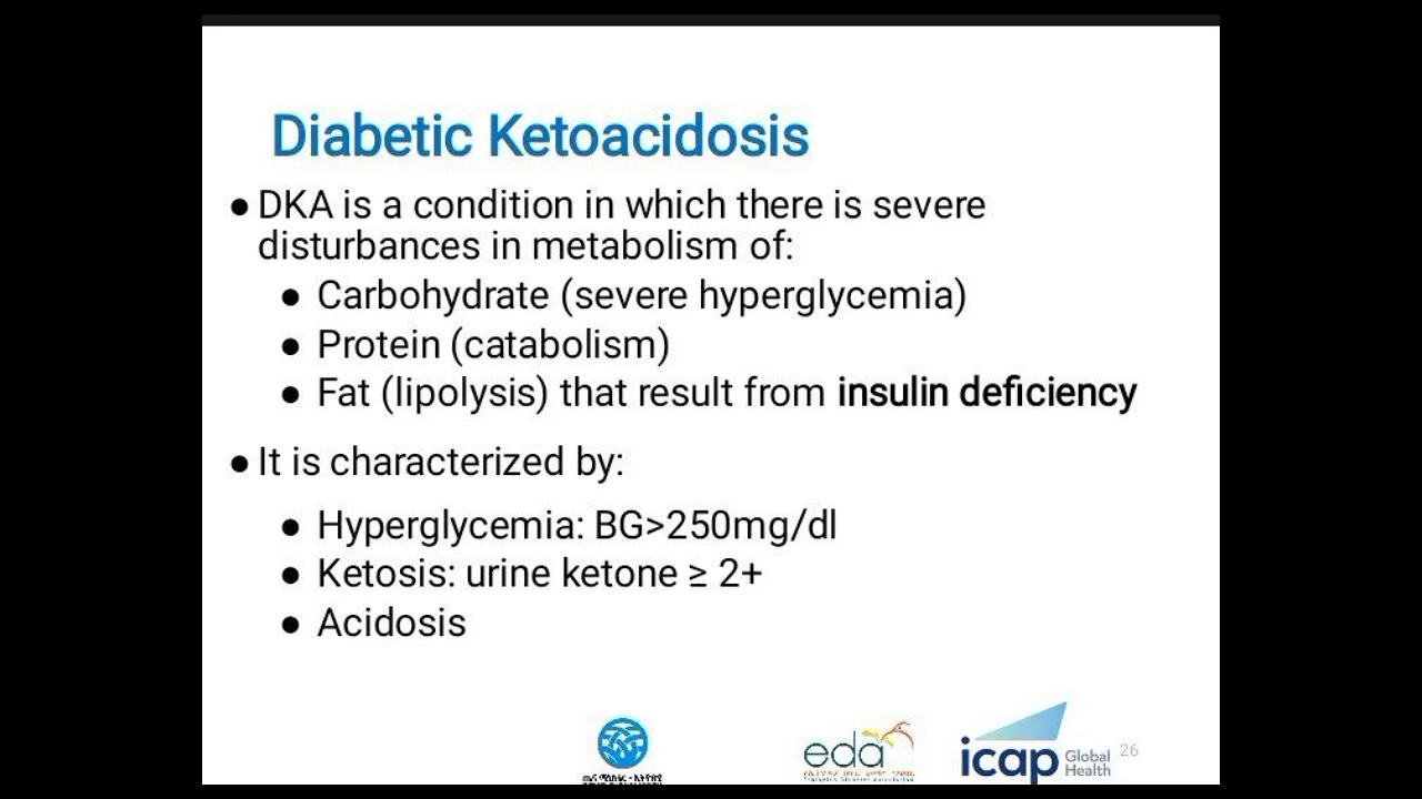 MALLATOOLEE DHUKKUBA SUKKAARA FI XAAXAALEE ISAA OR ACUTE COMPLICATION OF DIABETES MELLITUS.