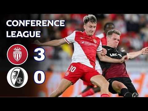 Monaco - Freiburg | 3-0 | Highlights | Conference League 2026-27 | monaco freiburg