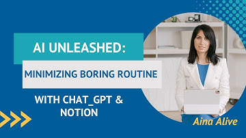AI unleashed: Minimizing boring routine with ChatGPT , Notion & Midjourney Synergy