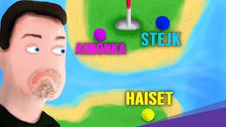 Aimonka a 4x 🧑‍🚒🥵 | Golf With Your Friends | #31 | 14.07....