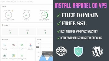 How To Install aaPanel on VPS and Host Multiple FREE Wordpress Websites with FREE SSL Certificates
