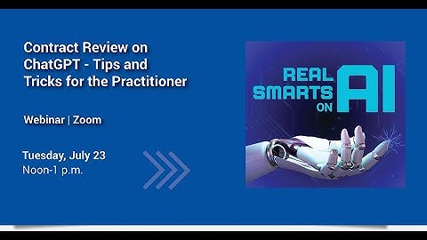 Contract Review with ChatGPT – Tips & Tricks for the Practitioner