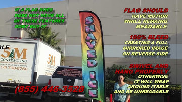 Feather Flags Custom Made