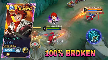NEW META LAYLA 1 HIT BRUTAL DMG BUILD 2025! (Recommended Build)! Build Top Global Layla 2025 - MLBB