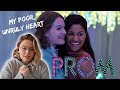 PROM BROADWAY ENTHUSIAST WATCHES **THE PROM MOVIE* FOR THE FIRST TIME