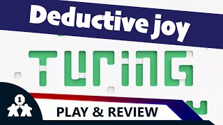 Deductive joy | Turing Machine solo playthrough and review | With Mike