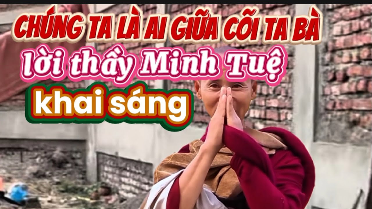 Chúng ta là ai giữa cõi ta bà, lời thầy Minh Tuệ khai sáng #thayminhtue 