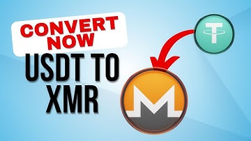 How to convert USDT Tether to XMR Monero