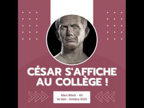 affiches césar YouTube