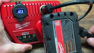 OBDII battery maintainer mod - Milwaukee M12 charger Mod. screenshot 3