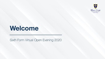 Welcome to Blue Coat Sixth Form