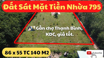 Đất Tân Biên 86X60 TC 140 M2 gần nhựa 795 gần chợ Thạnh Bình, KDC, giá tốt