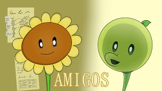 PVZ | La primera vez que Lanzaguisantes conoce a Girasol