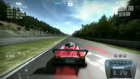 Need for Speed Shift Pagani Zonda R at Spa Francorchamps