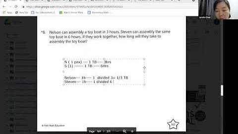P5 and PSLE Common tested Rate Question!!