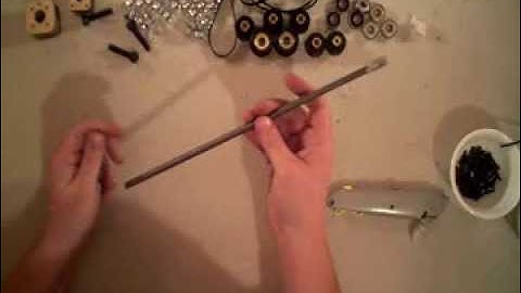 Makerbot Cupcake CNC Build Unofficial Part 4 Z Axis Rods