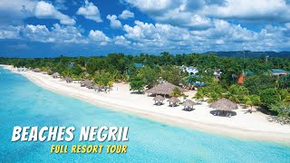 Beaches Negril, Jamaica | Complete Resort Walkthrough Tour & Review 4K | 2021