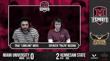Miami University Varsity Valorant (0-0) vs. Kennesaw State  University (0-0) | QCC Qual| 3 Min Delay