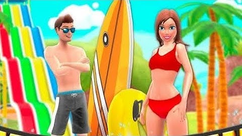 Uphill Rush Water Park Racing Gameplay Android,ios (Levels 2)