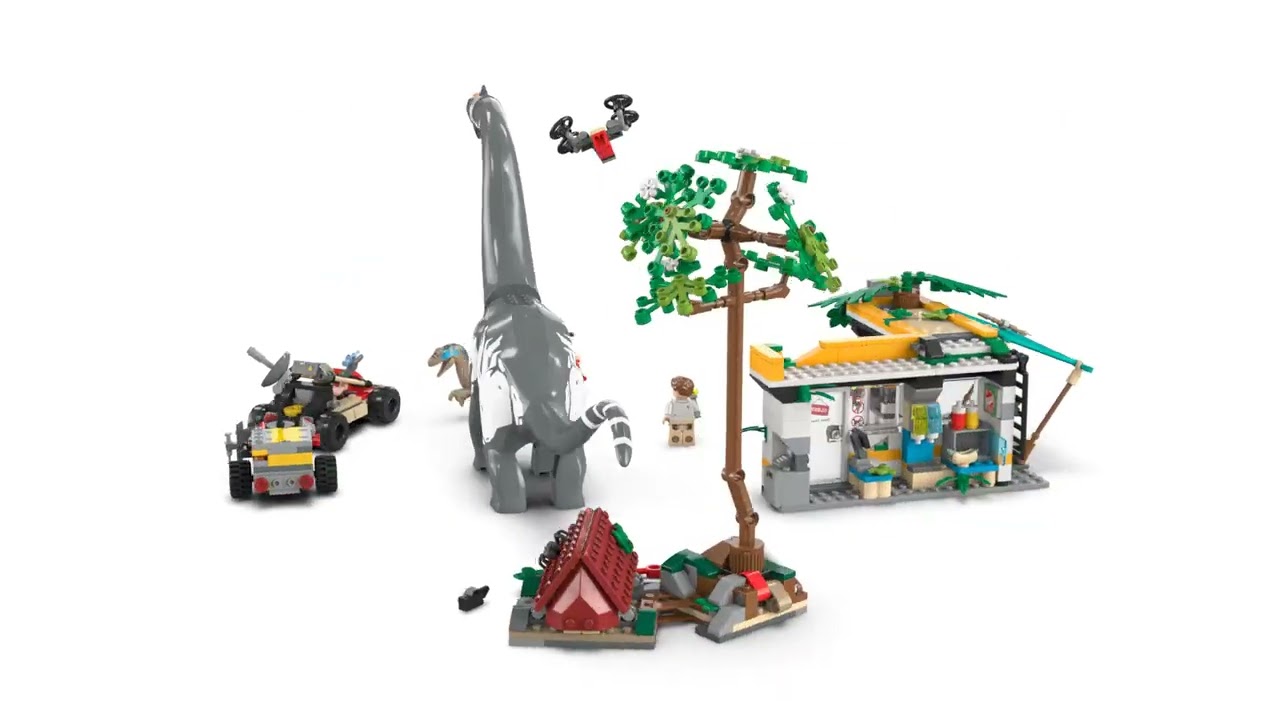 LEGO Jurassic World Raptor ve Titanosaurus Takip Görevi 76973 - 7