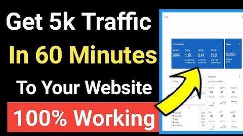 How to Get Traffic to Your Website (Daily 10k) - Increase Blog Traffic. website par traffic kaise