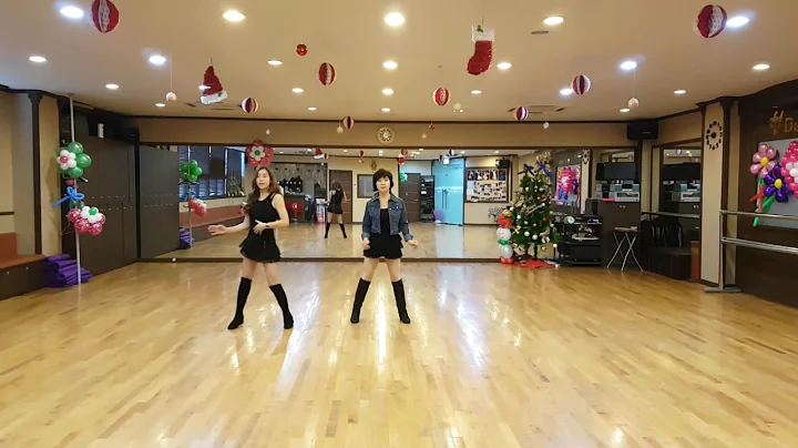 Rolling Rhythm Line Dance (Beginner)Michel...  Bur...